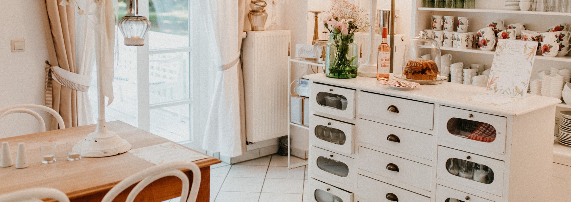 Country kitchen at Krimvitz Manor House, © Gutshaus Krimvitz