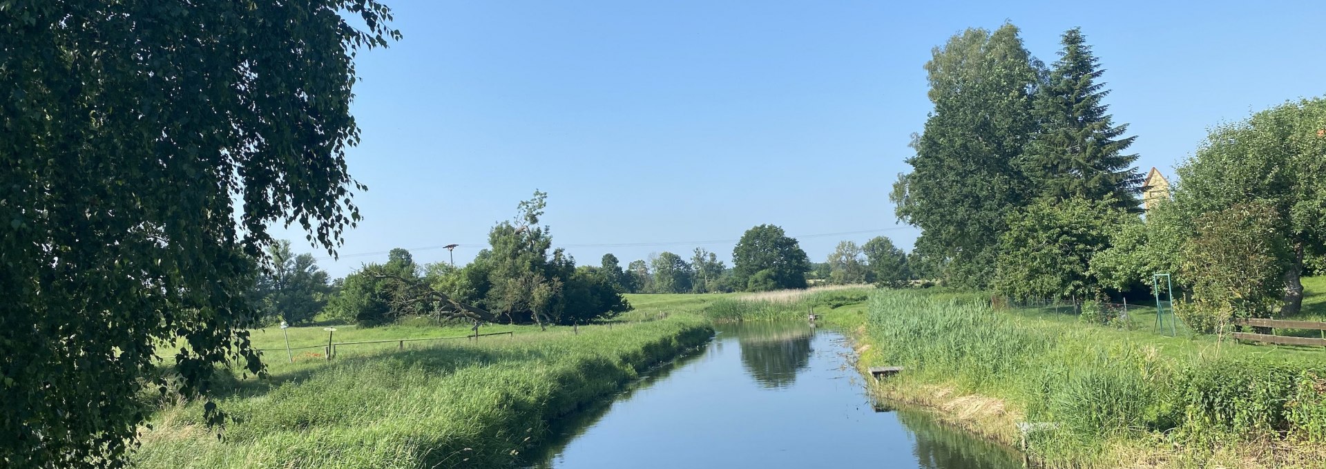 View over the Warnow in Alt Necheln, © Gutshaus Alt Necheln