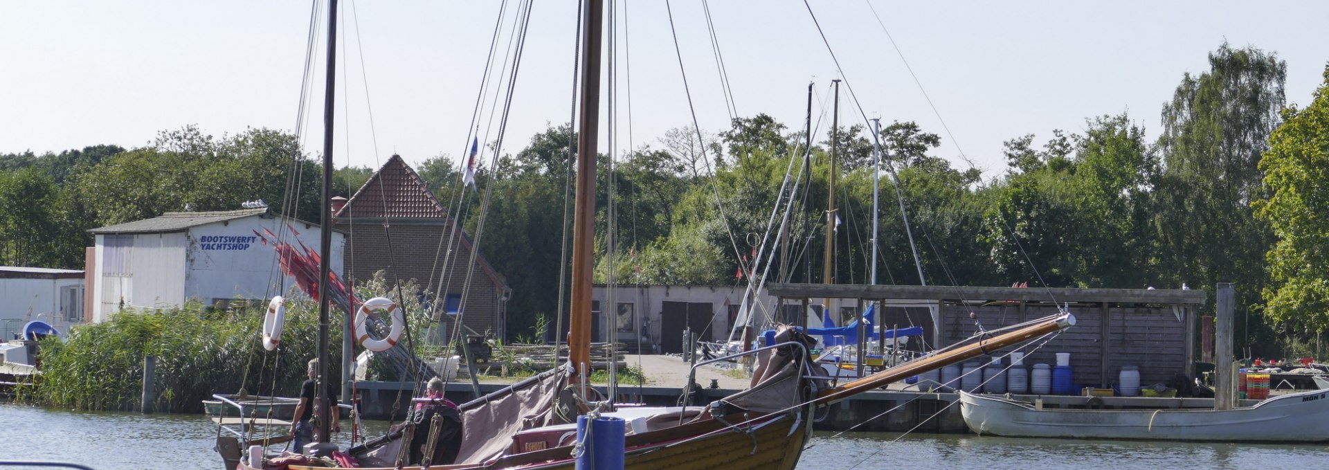 Mönkebude marina is conveniently located with a direct link to the lagoon, © TMV/cross media redaktion