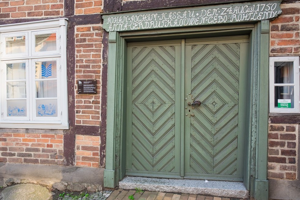 Entrance area of the German House, © Frank Burger