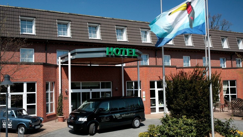 The Van der Valk Landhotel Spornitz is located directly on the edge of the Lewitz, a natural scenery worth seeing, © Van der Valk Landhotel Spornitz