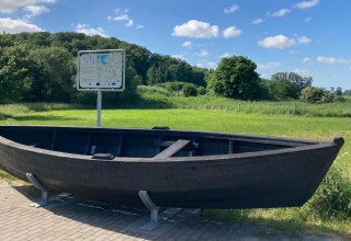 Smugglers' boat in Marlow, © M. Hagemann