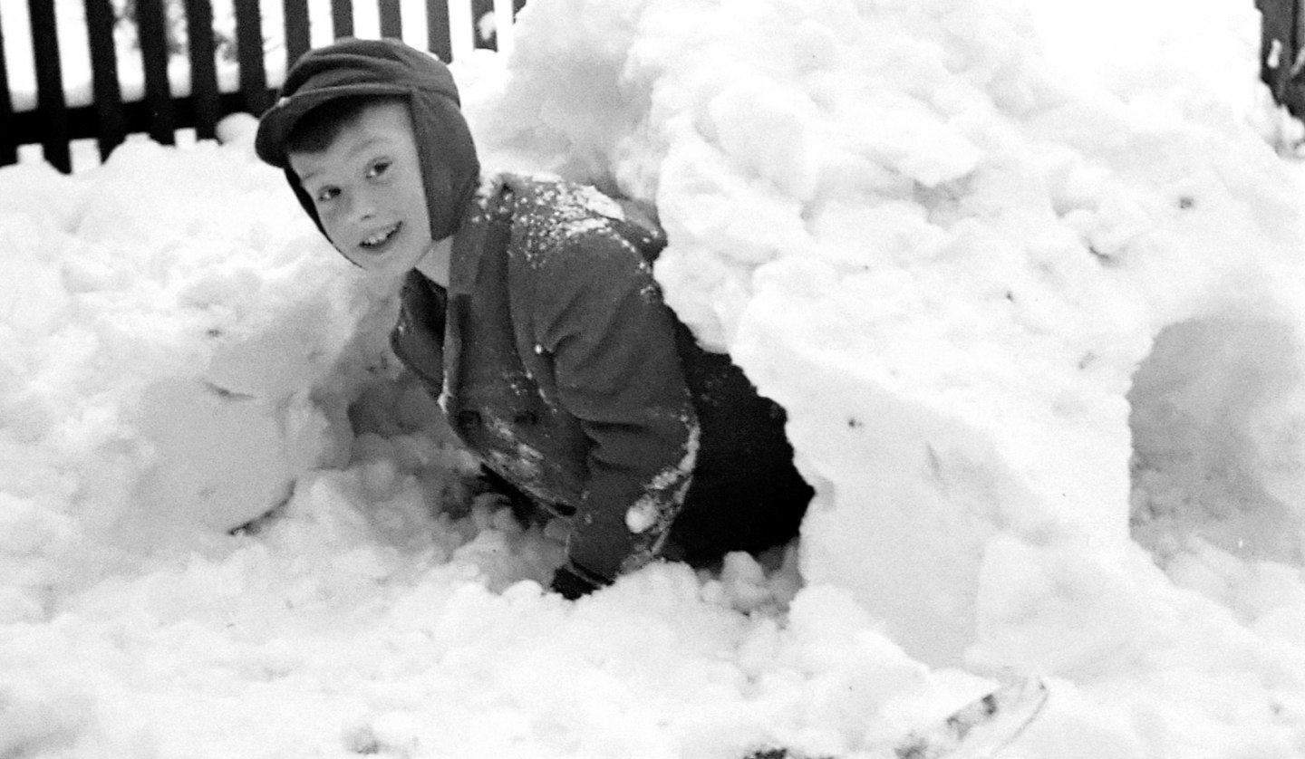 Snow cave 1962, © Wilhelm Straßburg