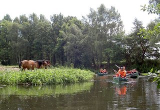 Natural idyll on the Old Elde, © Lewitzcamp Garwitz