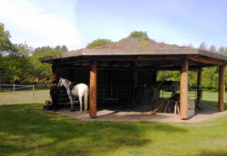 In the vacation resort Am Walde horse and rider can idyllically relax and unwind., © Thamm