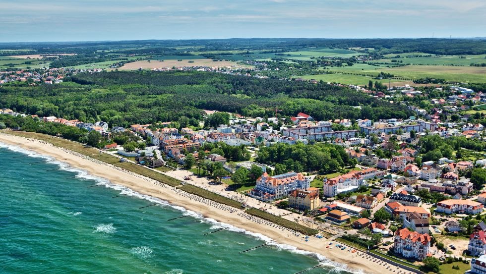 Aerial view Baltic resort Kühlungsborn, © Touristik-Service-Kühlungsborn GmbH