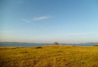 View from the Prosnitz redoubt in the direction of Stralsund., © Tourismuszentrale Rügen