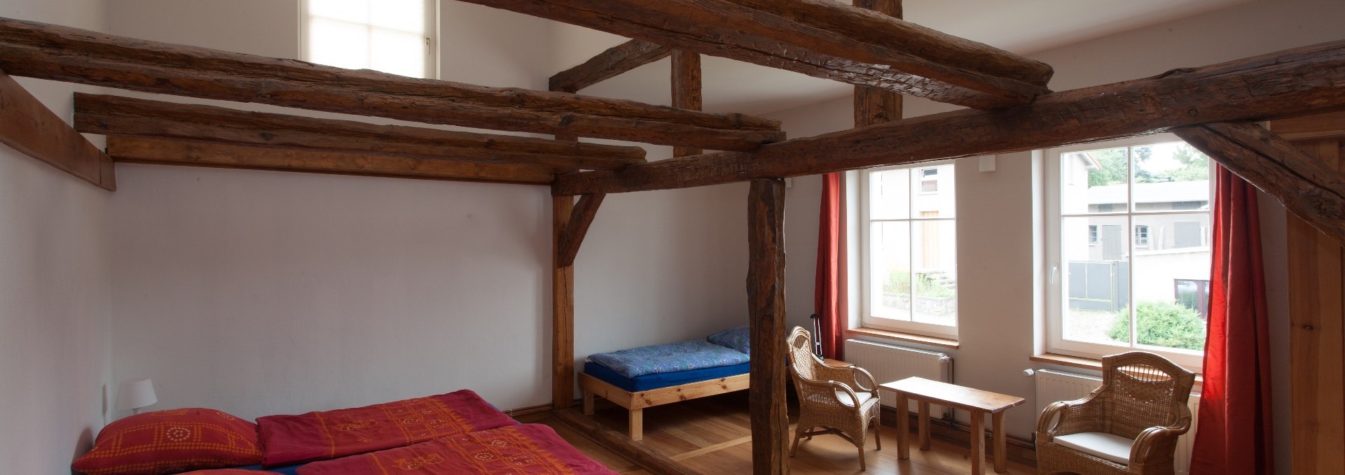 The bedroom in the large vacation apartment, © C.L. Köller