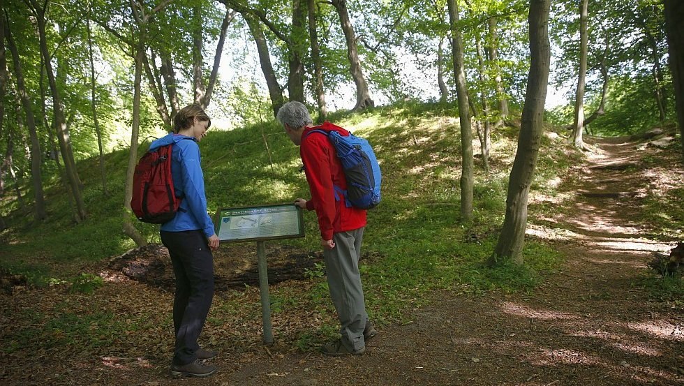 A display board gives an overview of the ramparts., © TMV/outdoor-visions.com