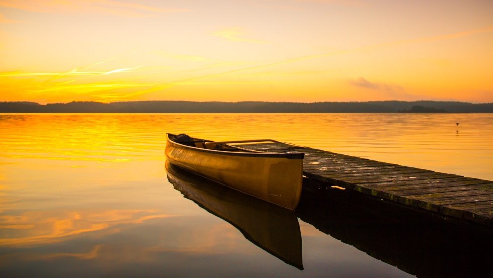 morning silence at Käbelick lake, © Ingo Hecht