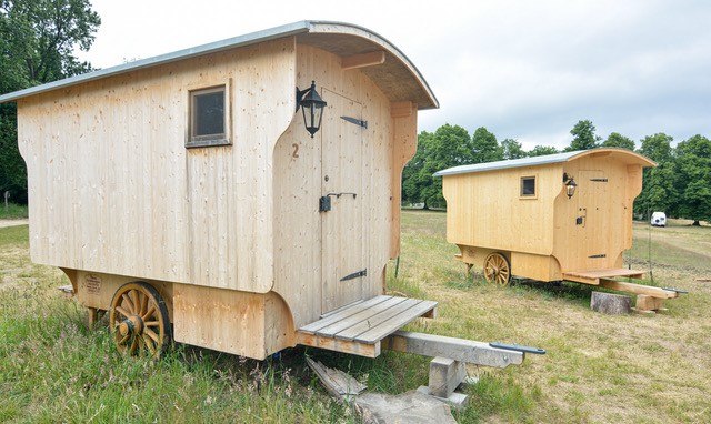 Shepherd's wagon, © Biberferienhof_TolPix