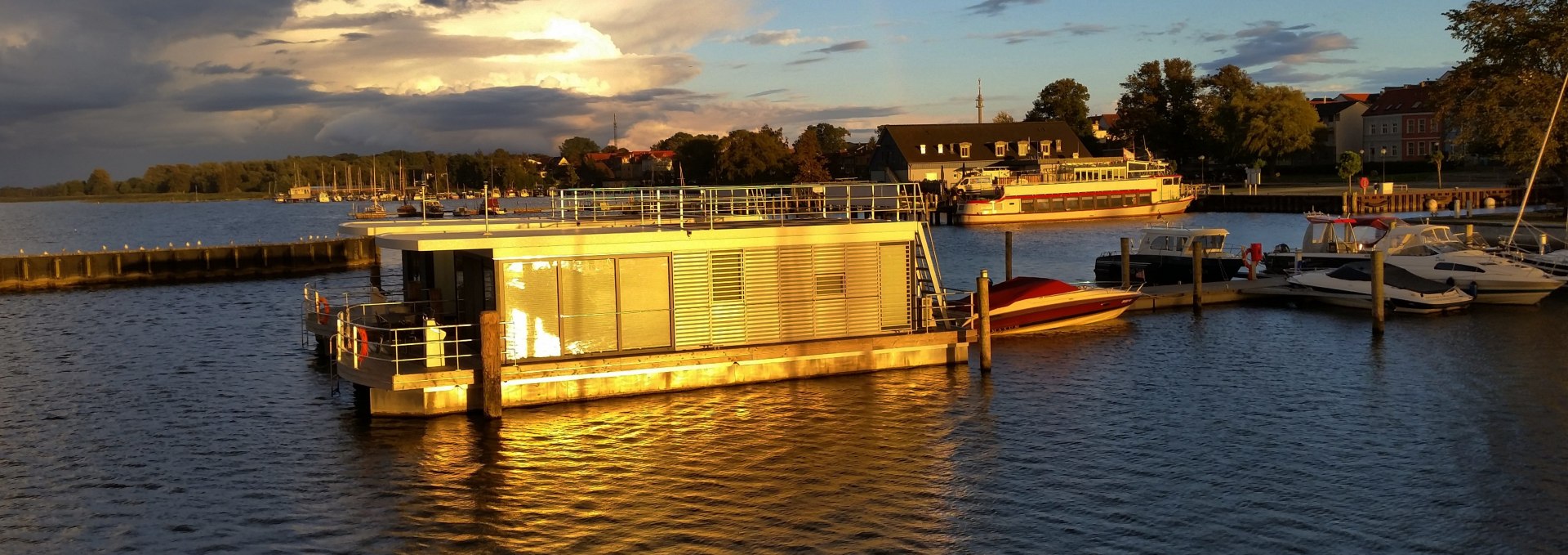 The boats in Ribnitz harbor, © Katrin Tauscher