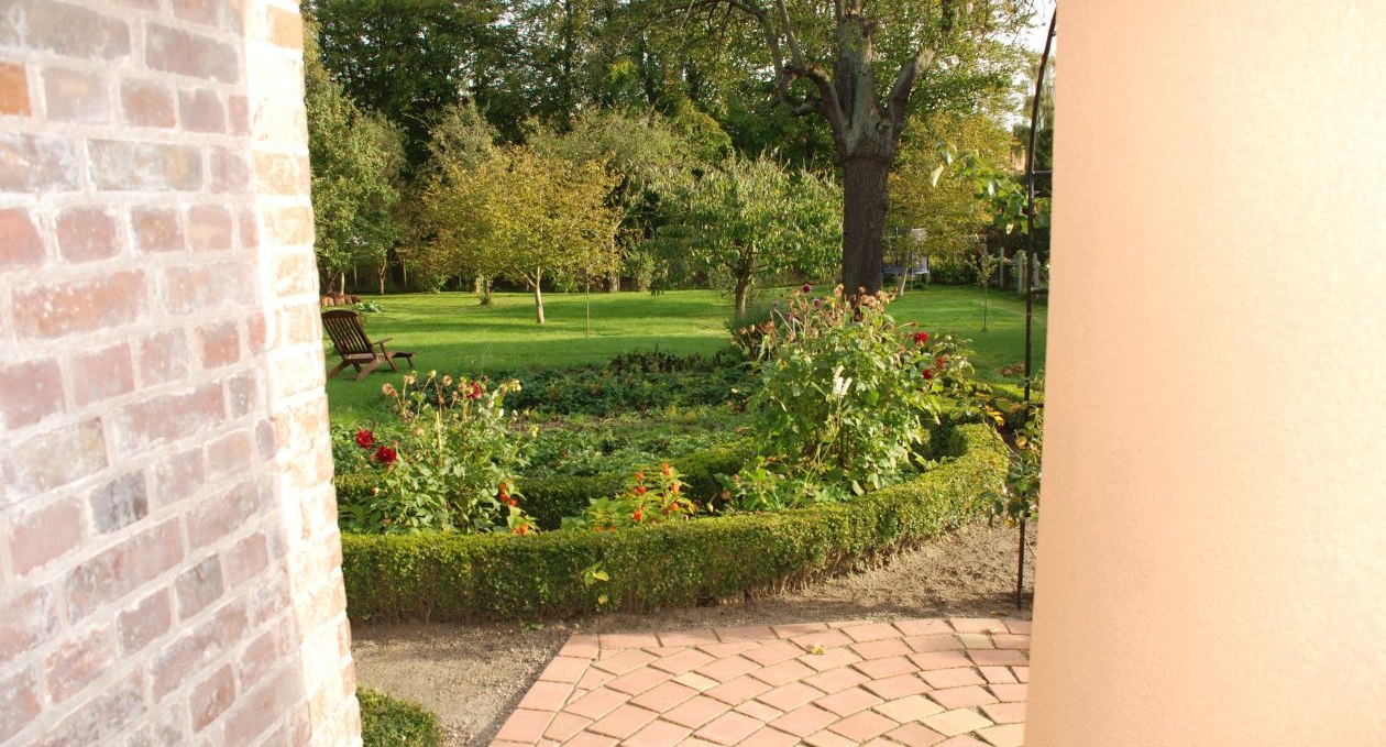 Garden at the Clewes Grün tourist farm, © Tourismushof "Clewes Grün"