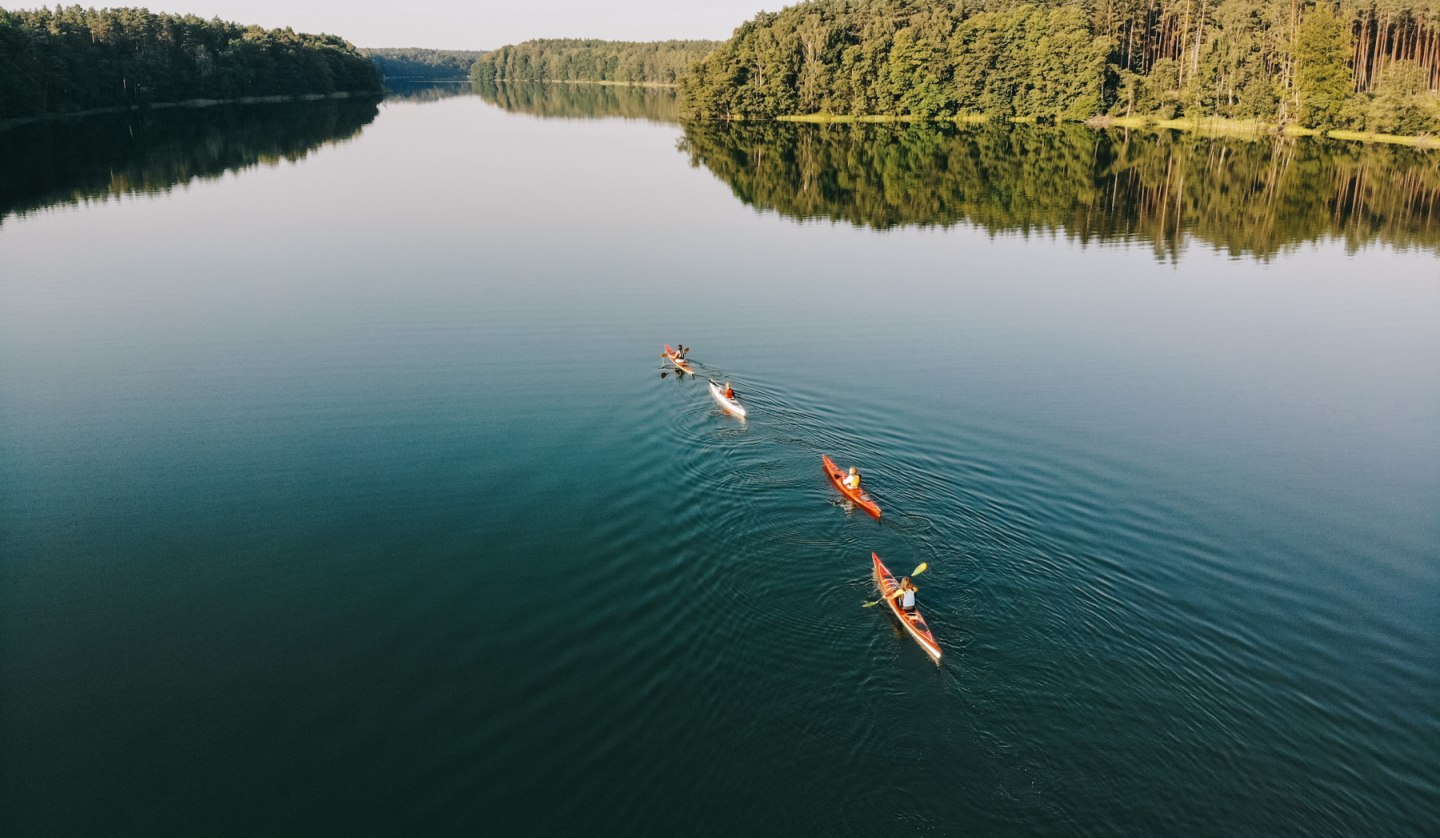 Width. Water. Nature - A Kayak Tour in the Mecklenburg Lake District, © Eike Otto