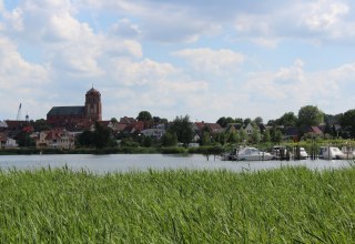 Stadtansicht Wolgast - Dreilindengrund am Peenestrom, © tvv@bock.de