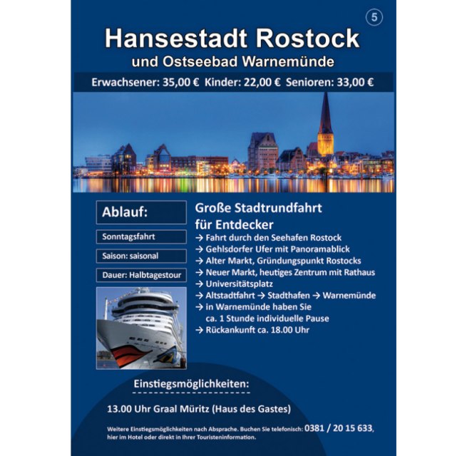 © rostock-rundfahrten.de / Rostocker Transfer Service