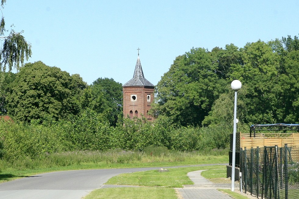 Exterior view of the church tower, © Sabrina Wittkopf-Schade