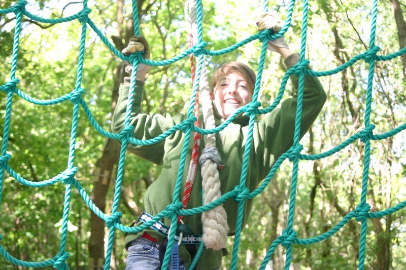 Climbing forest Hohe Düne, © Kletterwald Hohe Düne