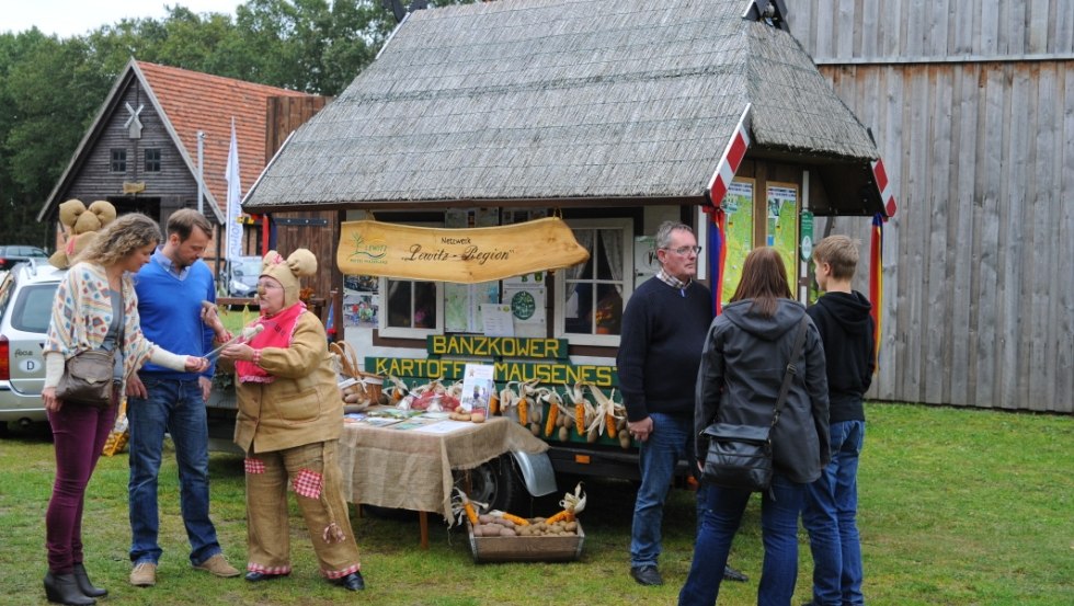 The living potato mouse and its mobile cottage are included in regional highlights., © TMV-Foto@Andreas-Duerst.de