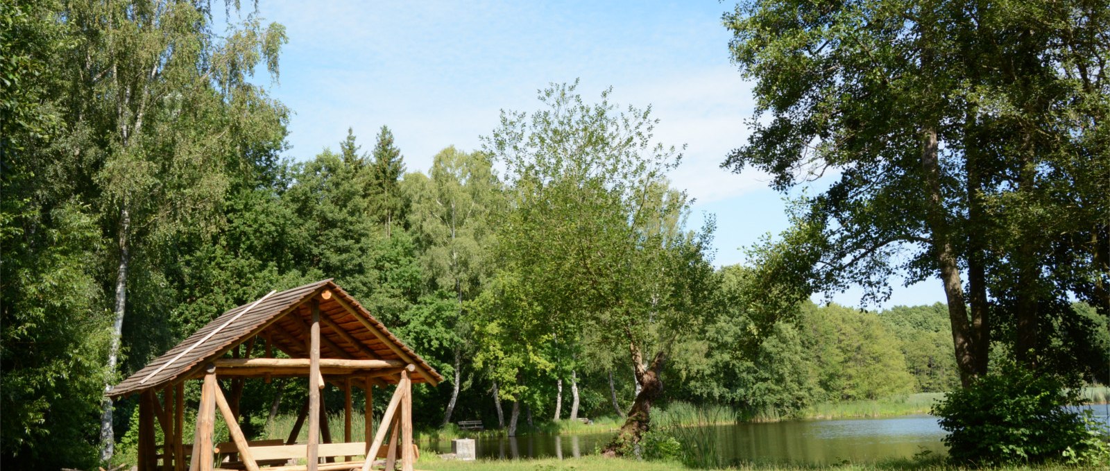 Rest hut at the Voigtsdorfer ponds, © Tourismusverband Mecklenburg-Schwerin