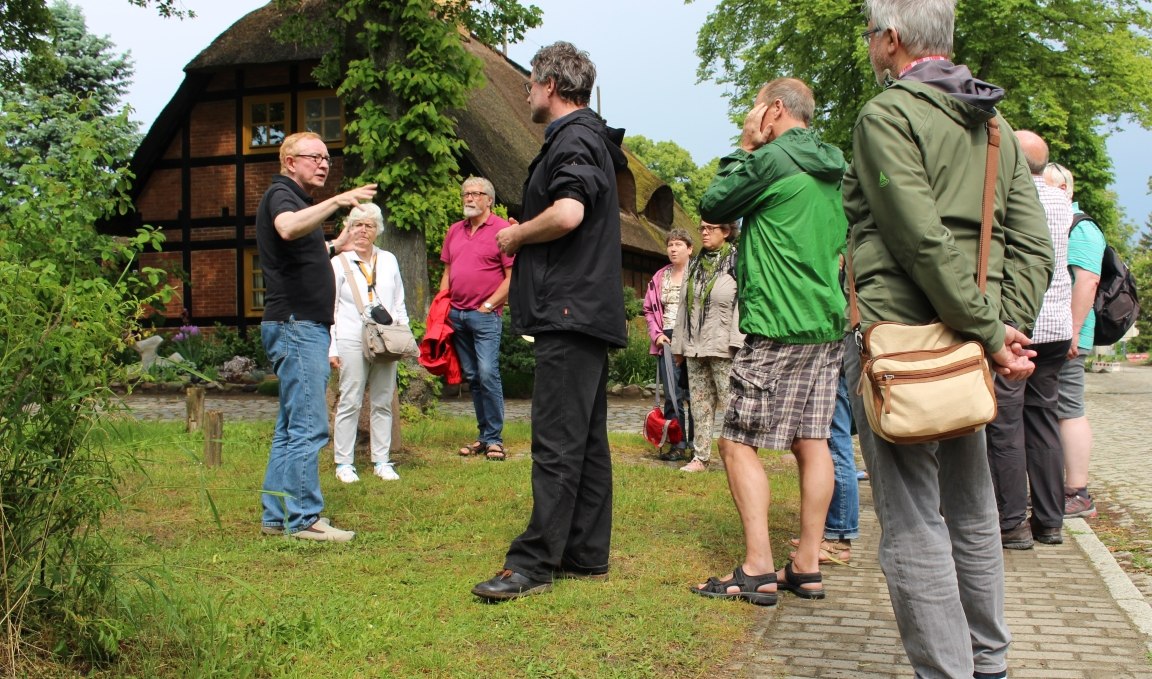 Public tour in Alt Rehse, © EBB Alt Rehse