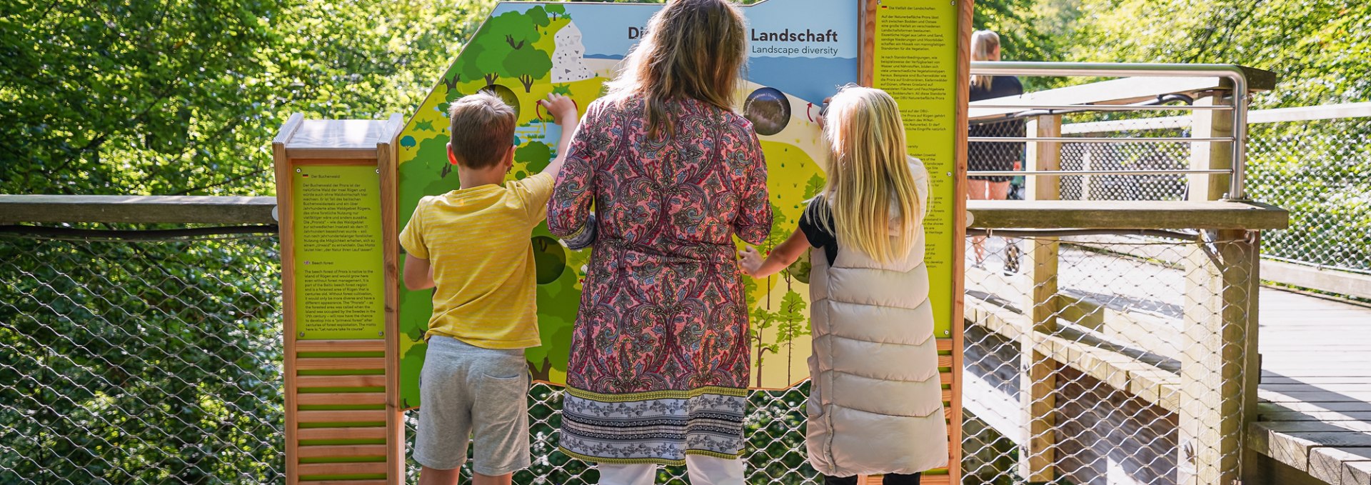 learning station at Naturerbenzentrum Ruegen, © Naturerbezentrum Ruegen