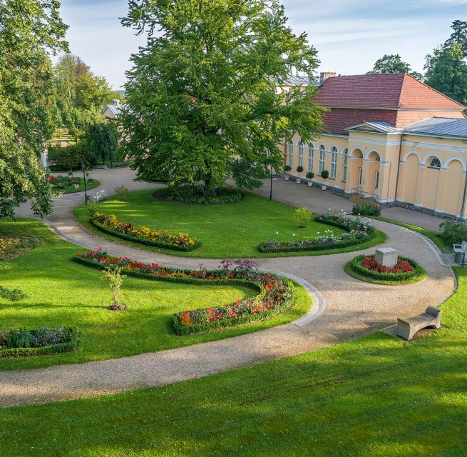 Palace garden with orangery in Neustrelitz, © SSGK MV / Funkhaus Creative