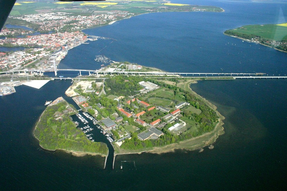 Dänholm Island from the air, © TZ HST