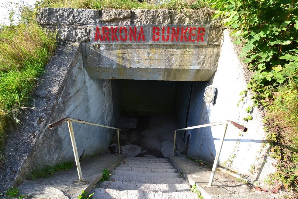 Arkona bunker entrance, © Tourismuszentrale Rügen