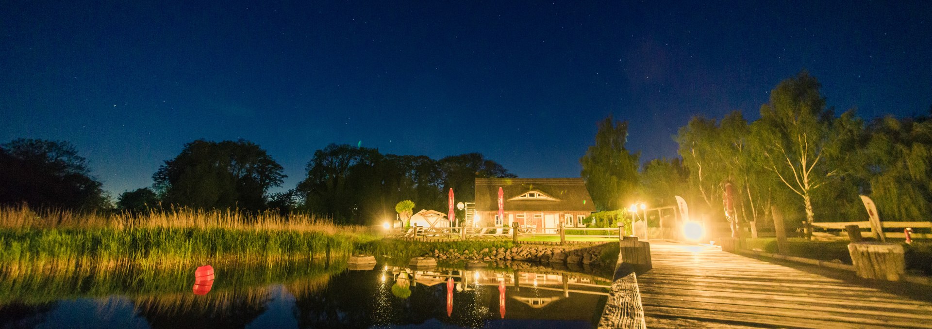 The idyllic village of Krummin on the Krumminer Wiek is the ideal place to switch off on Usedom away from the hustle and bustle., © Gutshaus Krummin / Matthias Friel