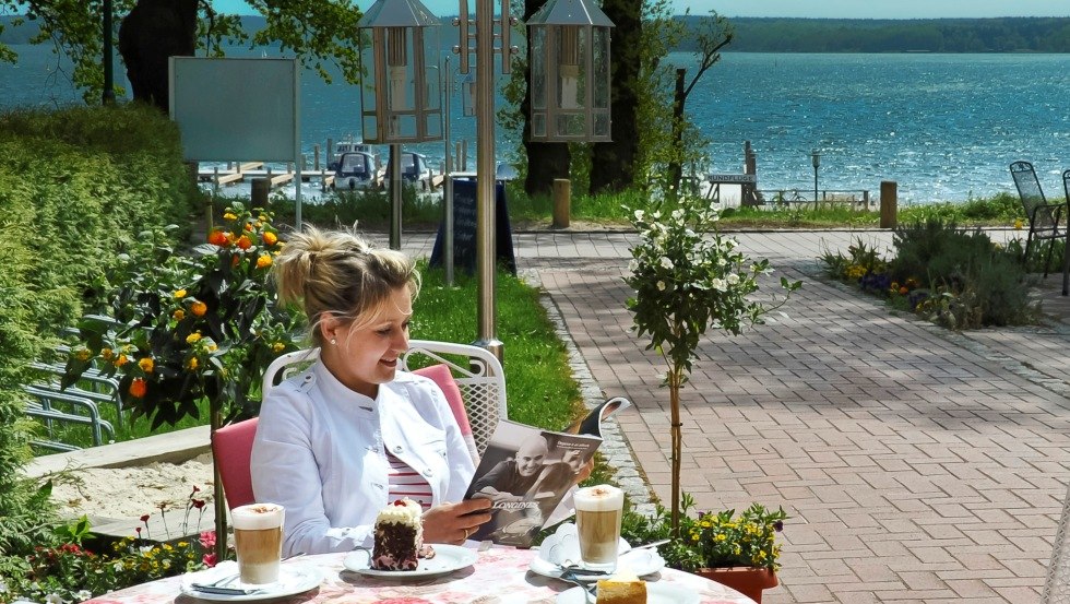 Seehotel Plau am See -Terrace, © Seehotel Plau am See