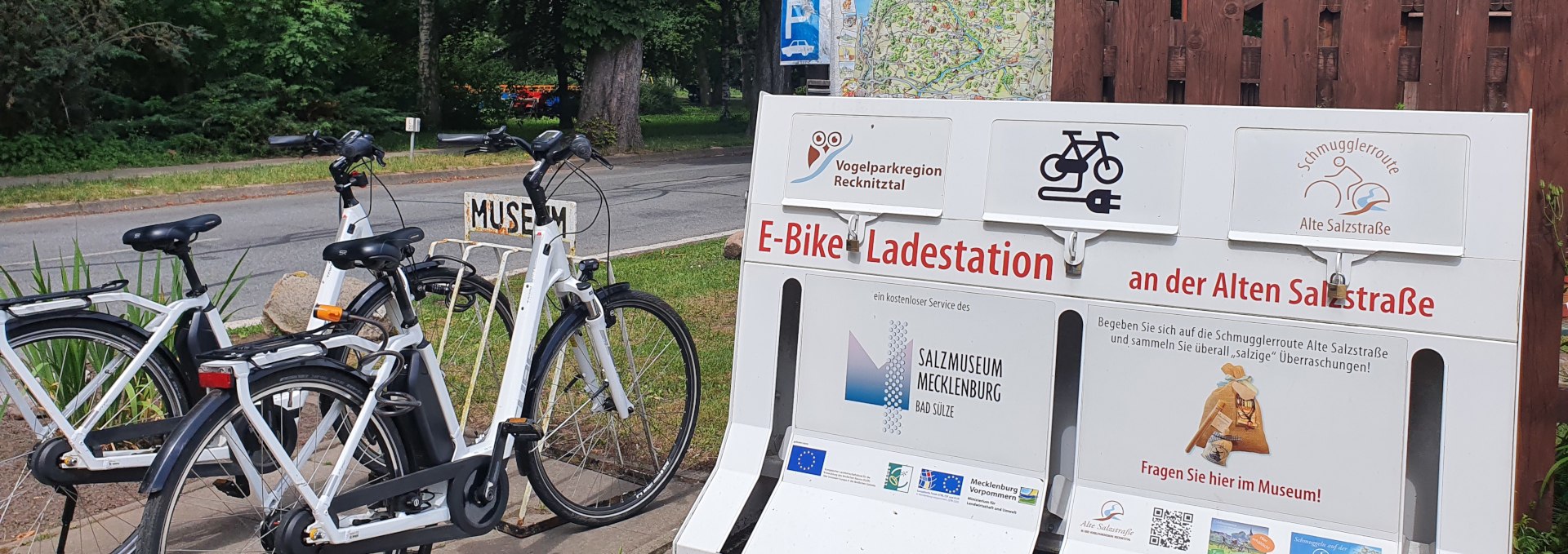 Salt Museum E-Bike Charging Station, © Sabine Maus