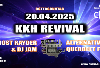 KKH REVIVAL with DJ GHOST RAYDER & DJ JAM @ cRAVE Kulturhaus, © cRAVE Kulturhaus