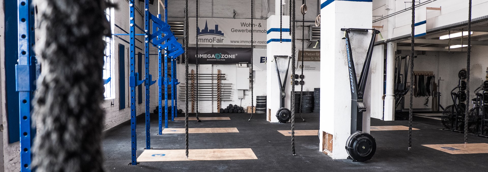 Set up and preparations for the class at Crossfit storm surge, © Sebastian Hugo Witzel