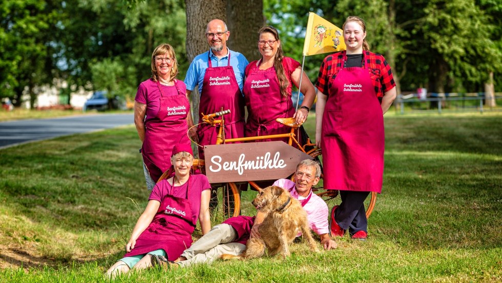 The team of the mustard mill Schlemmin, © ostsee-kuestenbilder.de