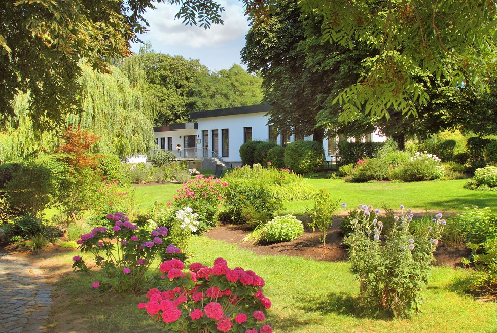 Garden area in the FerienResidenz MüritzPark, © FerienResidenz MüritzPark