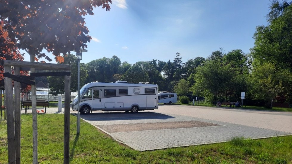 Camper site at the castle inLudwigslust, © Mecklenburg-Schwerin e.V.