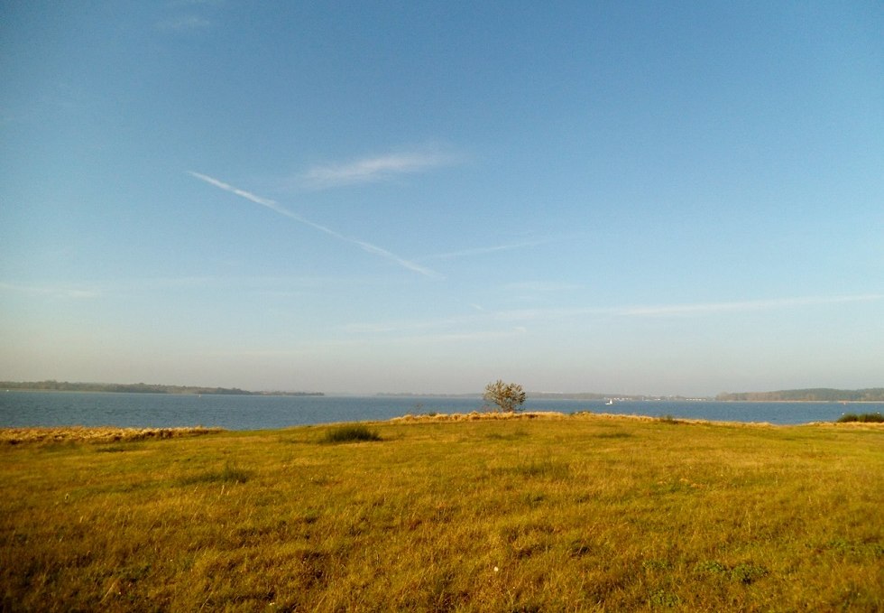 View from the Prosnitz redoubt in the direction of Stralsund., © Tourismuszentrale Rügen