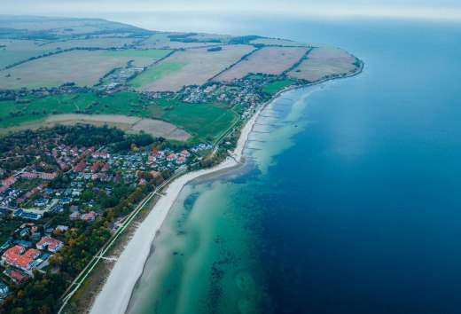 The Baltic Sea coast in Boltenhagen, © TMV/Gänsicke