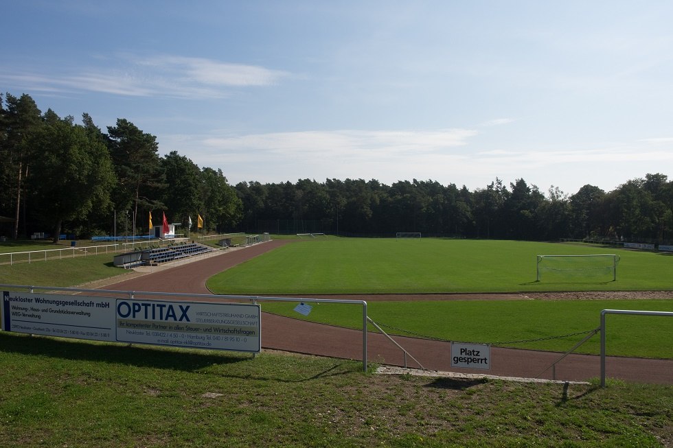 The sports field of the VfL Neukloster., © Frank Burger