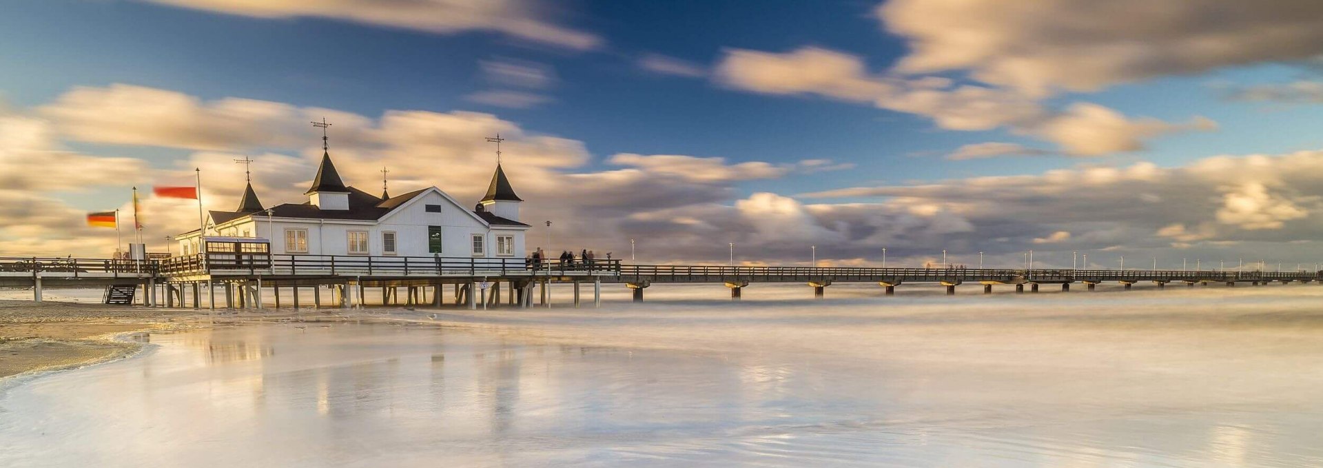 Seaside resort Ahlbeck with pier, © TMV/Harms