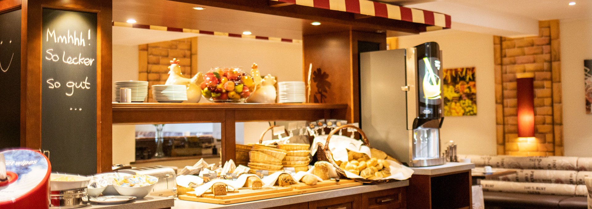 Daily freshly prepared is the award-winning and above all rich breakfast., © Celina Häfker