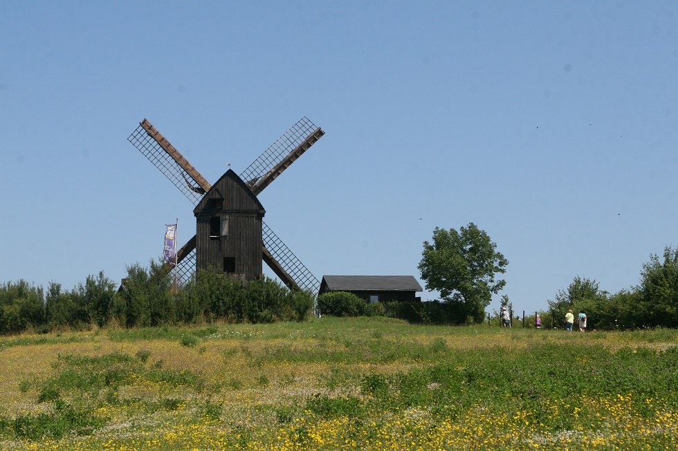 Bock windmill on the mill hill in Pudagla, © Sabrina Wittkopf-Schade