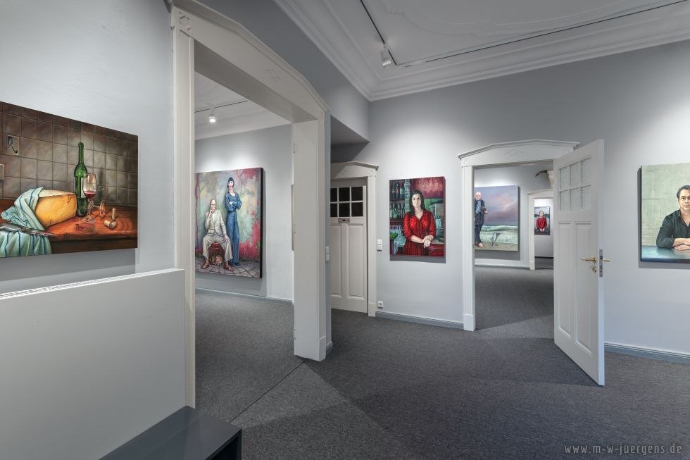 View into the Atelier-Galerie Jürgens in Wismar, © Manfred W. Jürgens