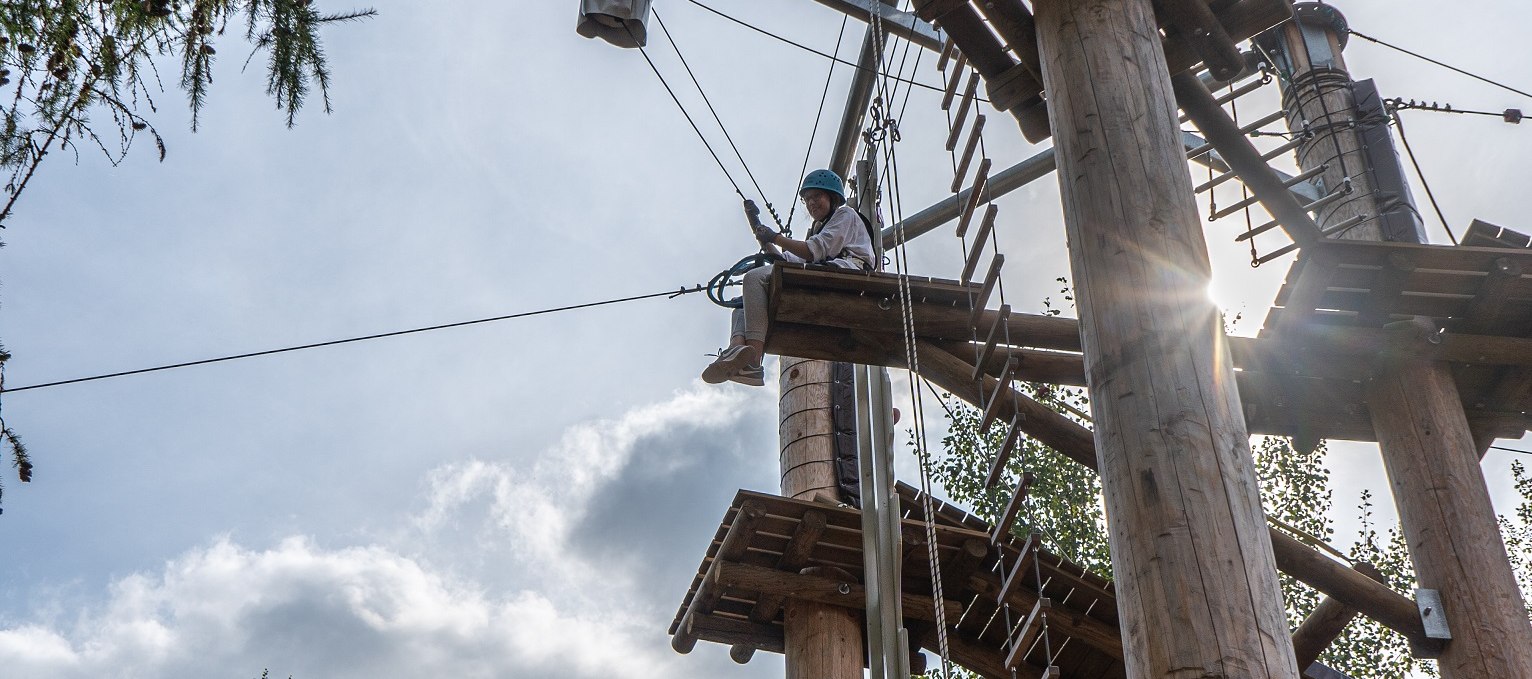 Event tower with "Skyjump, © Tom Haagen