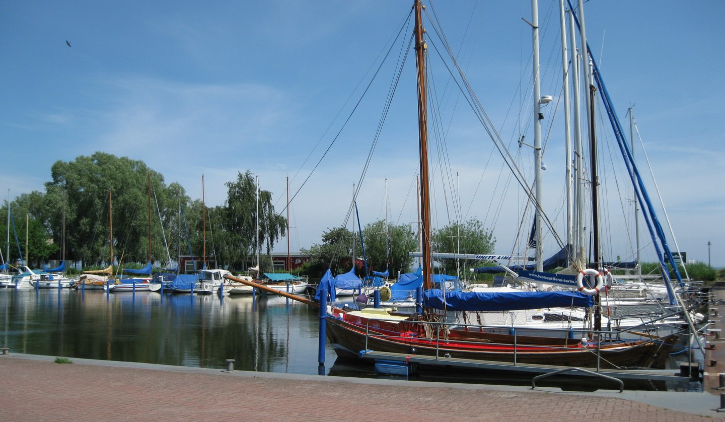 The marina in the resort of Mönkebude offers a full service, © Angelika Michaelis