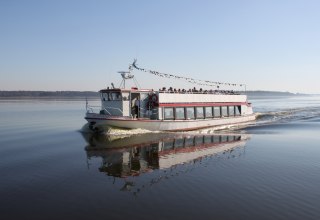 With the MS Boddenkieker from Ribnitz to Dierhagen and Wustrow, © Fahrgastbetrieb Kruse u. Voß