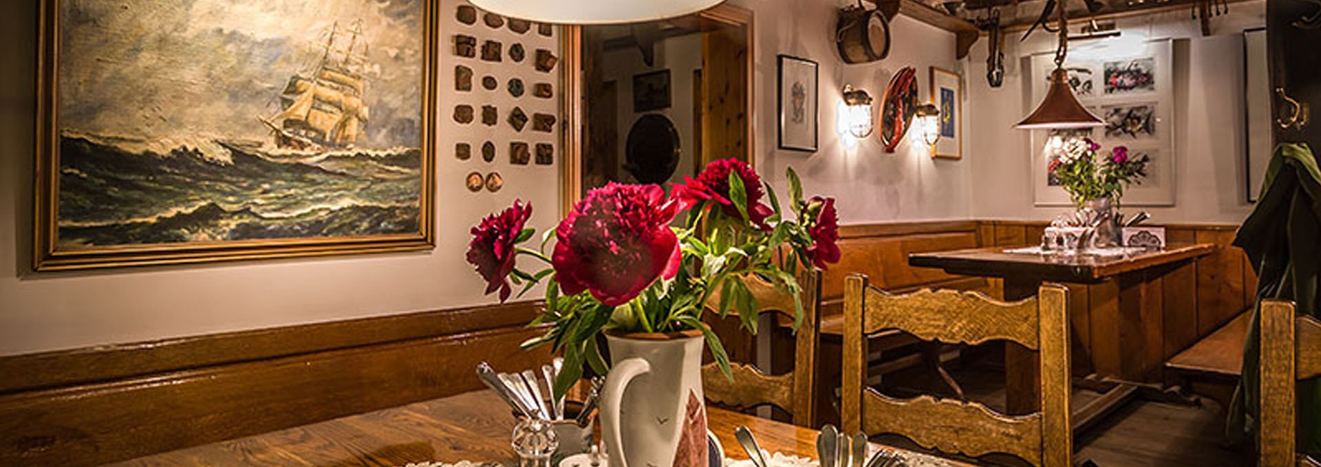 Interior of Räucherhaus Ahrenshoop, © Peter von Stamm