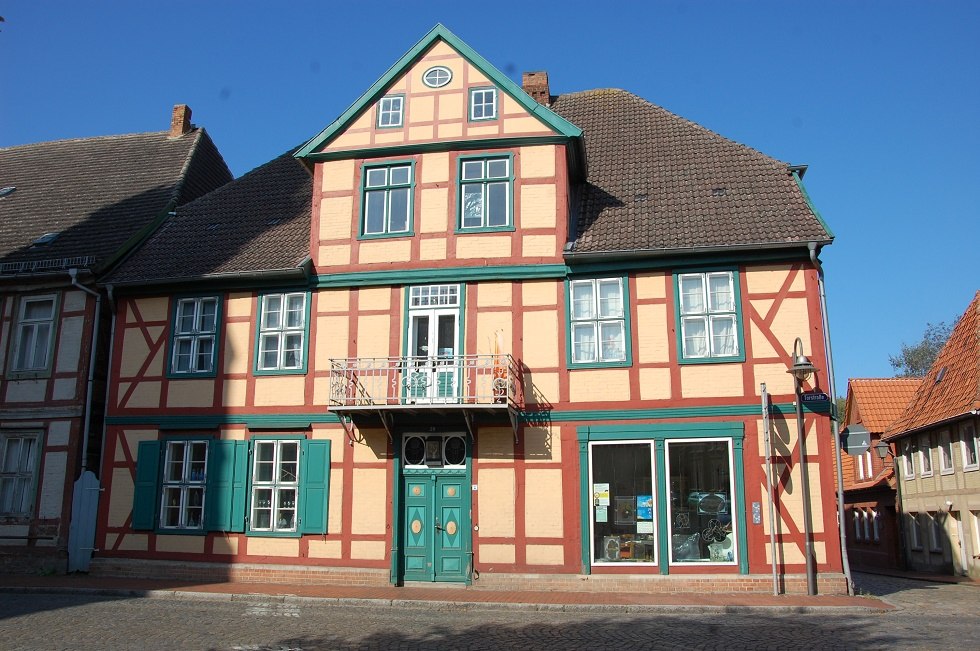 In the former brewery of Dömitz is now a glass art workshop., © Gabriele Skorupski