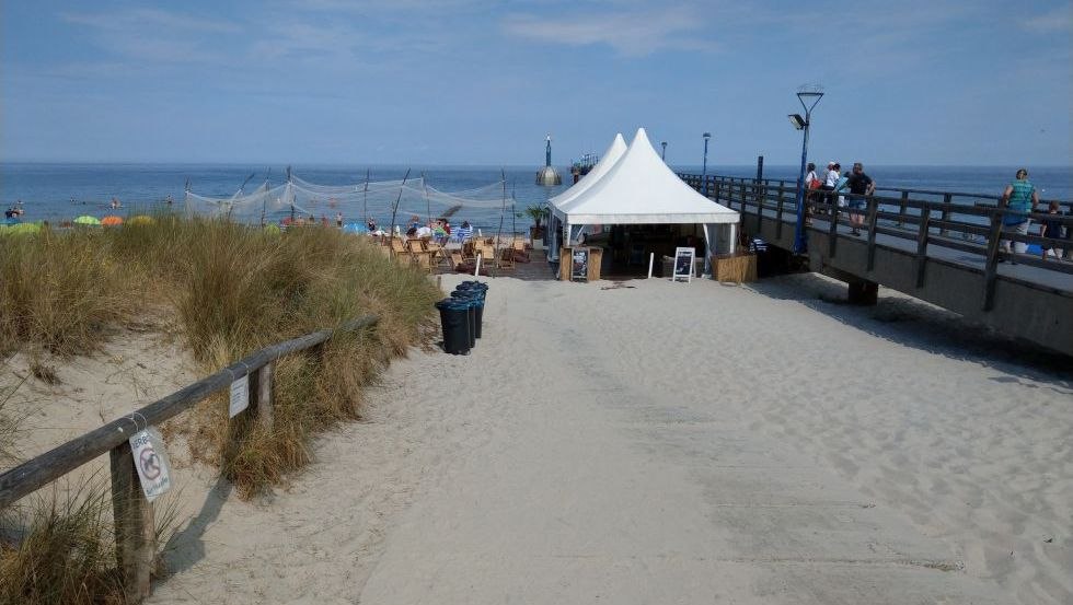 Accessible beach access at the pier in Zingst, © TV FDZ